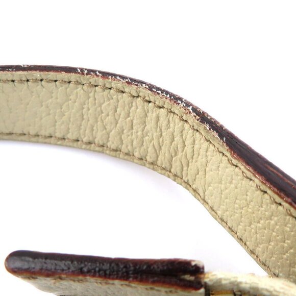 Auth GUCCI Crossbody Shoulder Bag Beige GG Canvas/Leather/Goldtone - e59892a - Picture 9 of 14